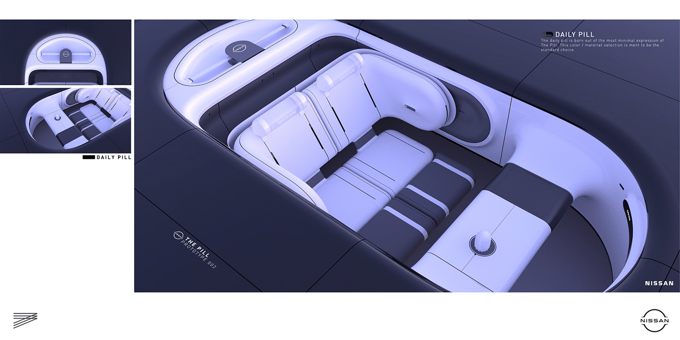 Automobile design，Hand drawn，Interior，concept，