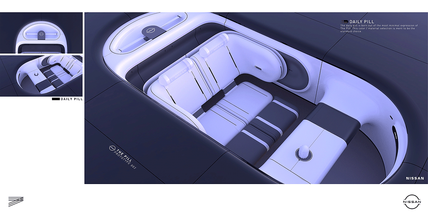 Automobile design，Hand drawn，Interior，concept，