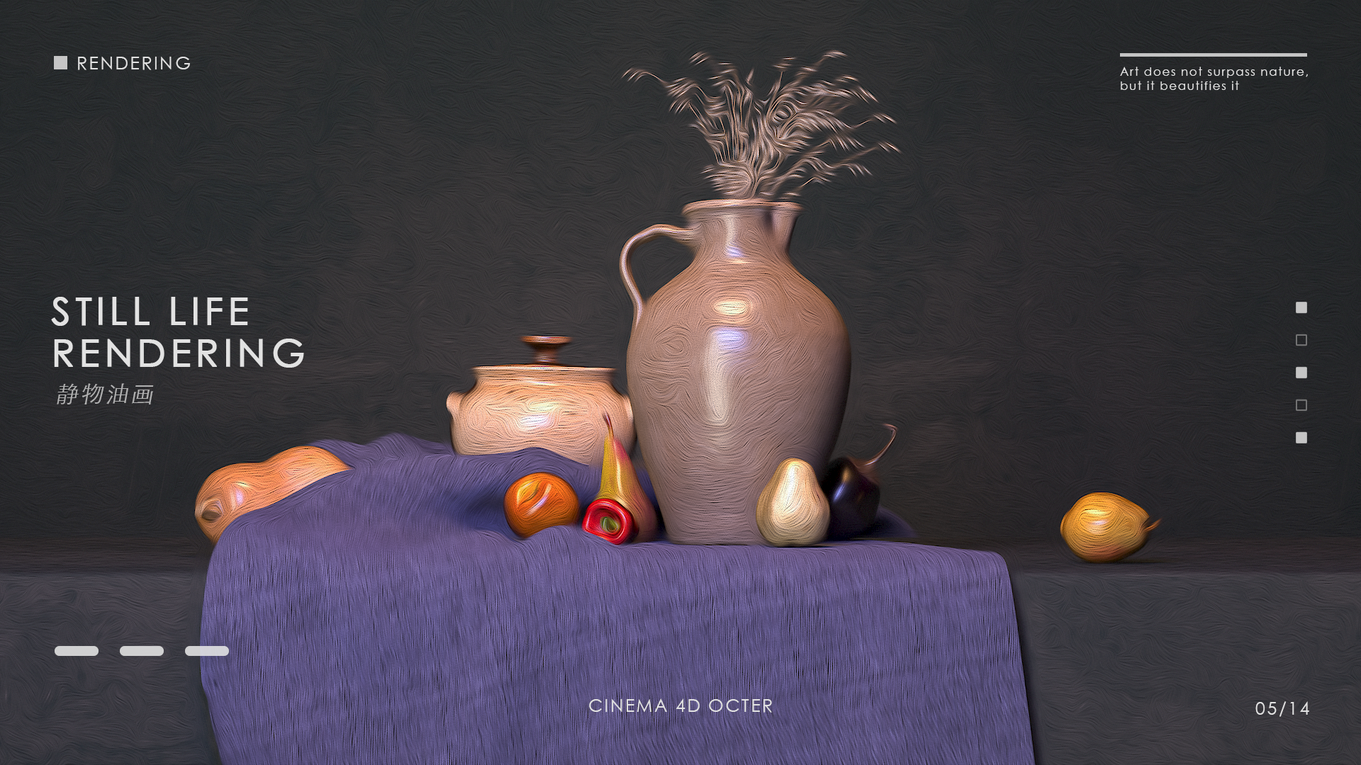 Self taught C4d, OC rendering，