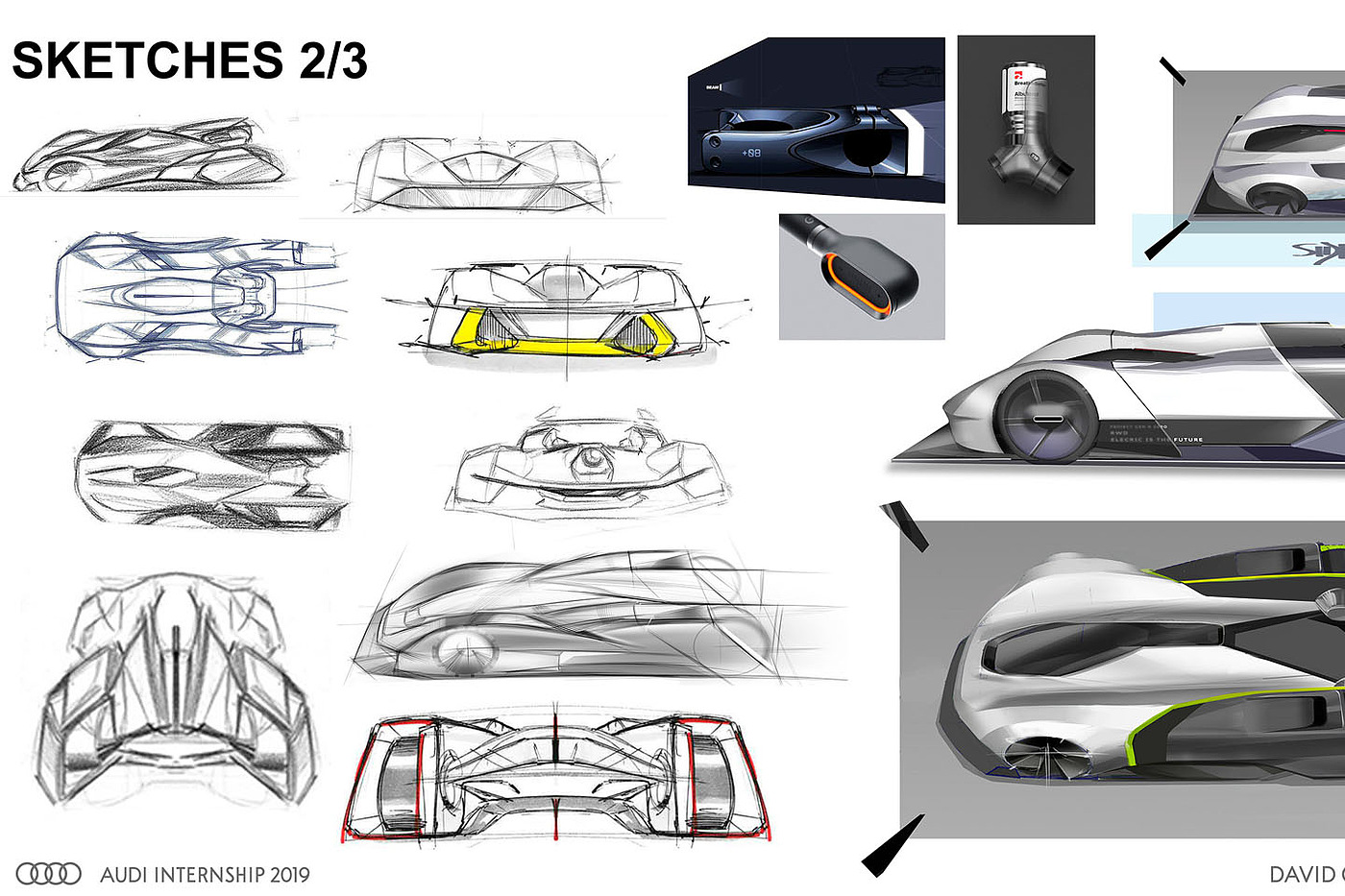 automobile，industrial design，audi，SKELETON，