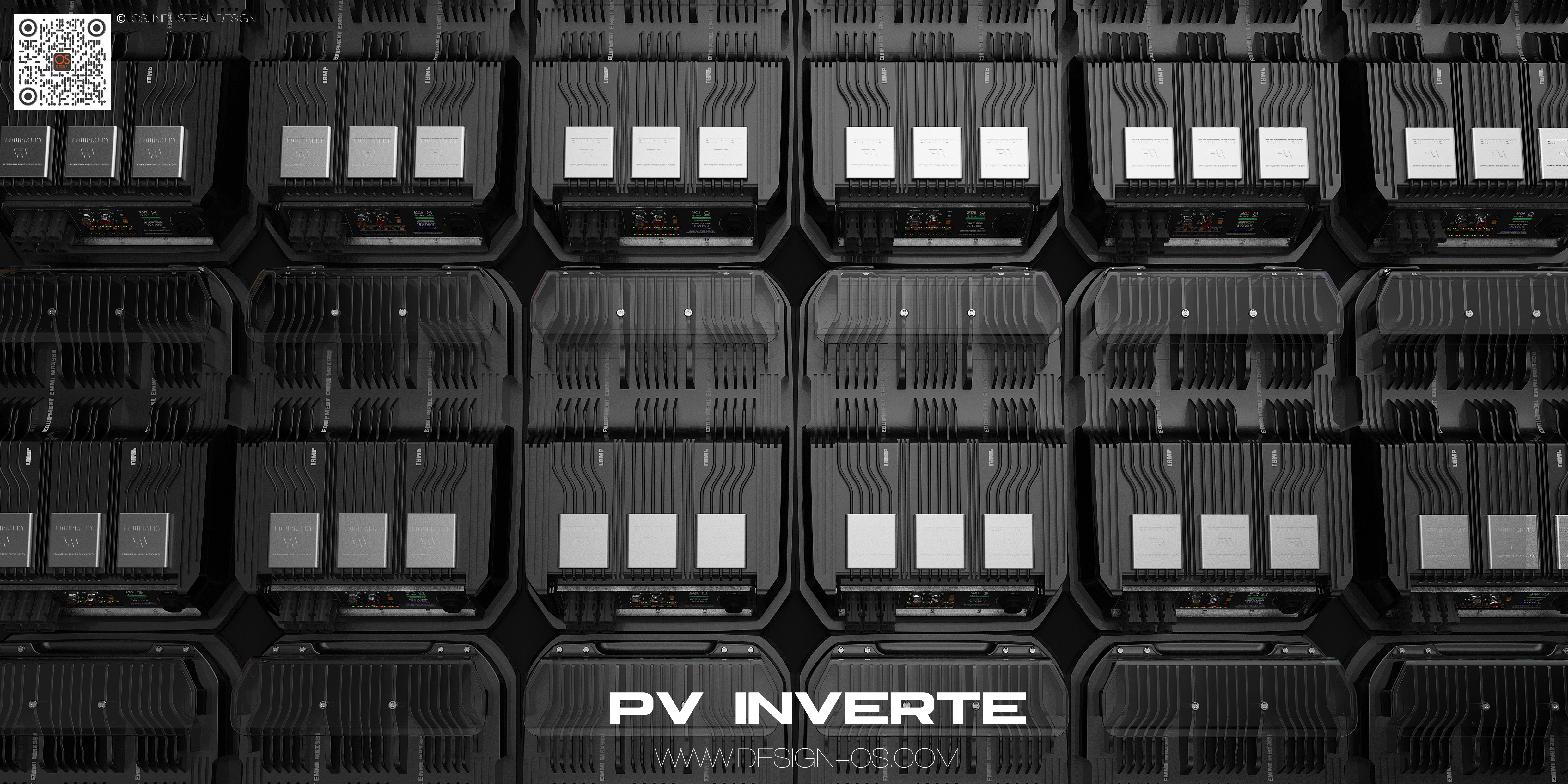 industrial design，Mechanical structure，array，ferrous metal，Sense of power，photovoltaic，