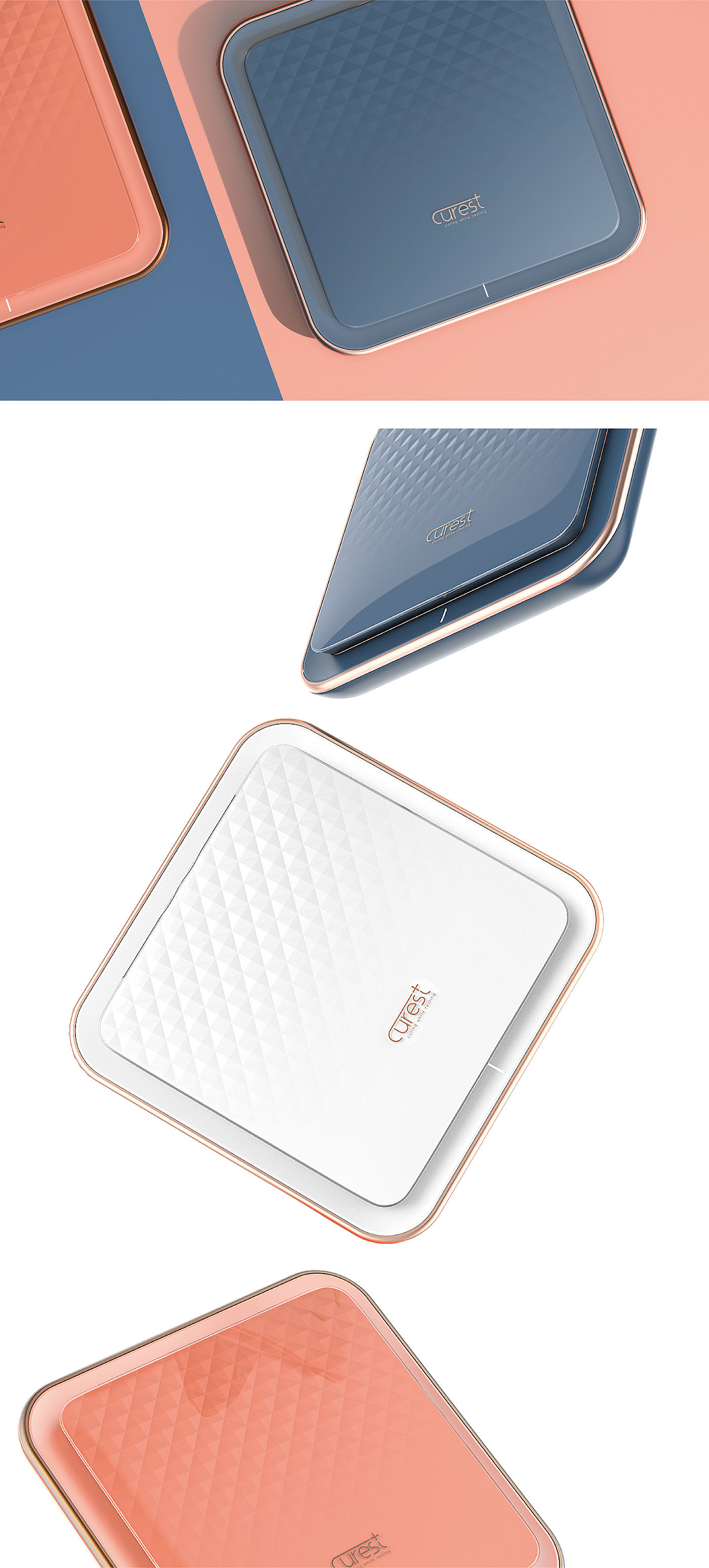 COOLSTONE，product design，Mask cooler，