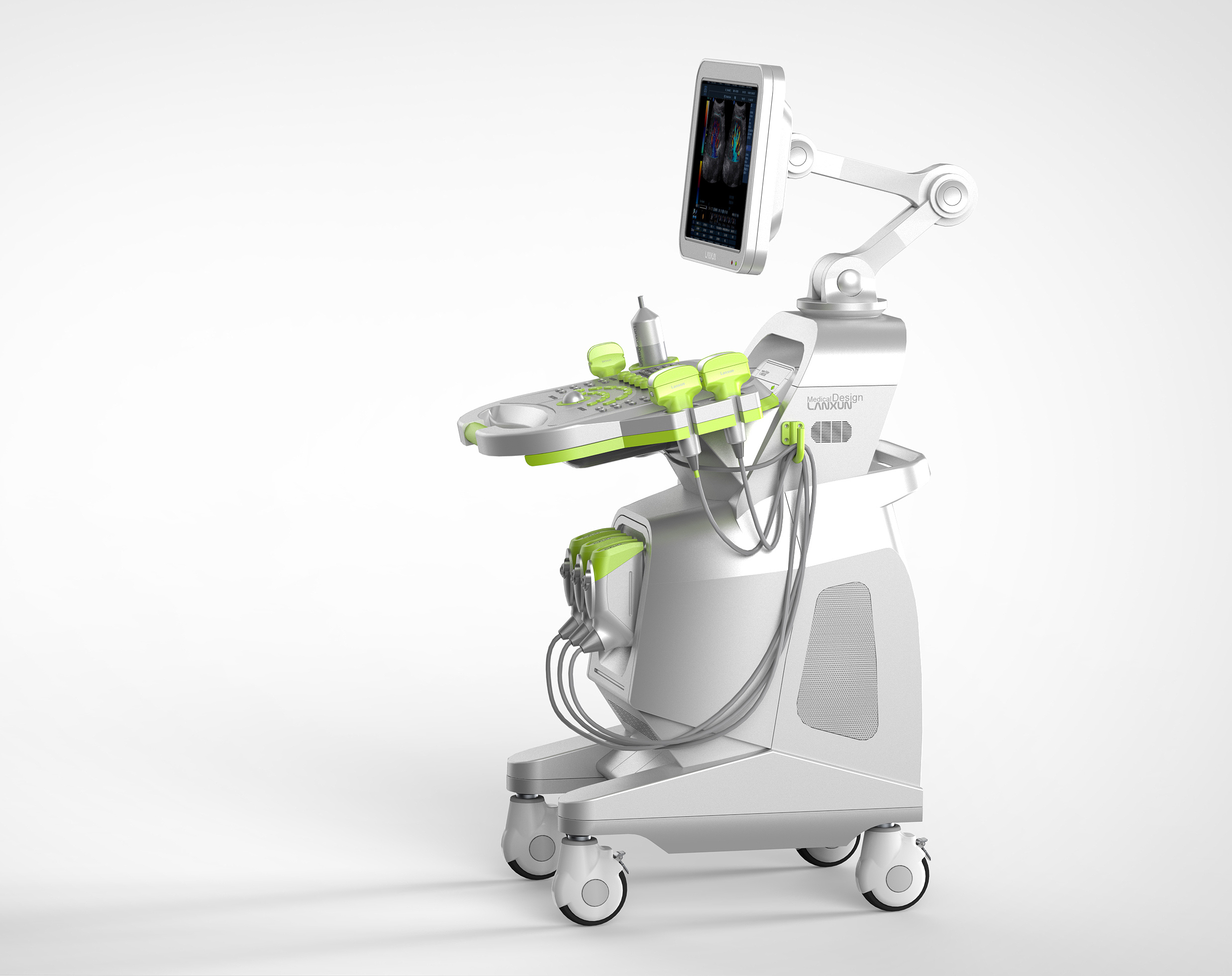 Color Doppler ultrasound，Beauty instrument design，Medical device design，