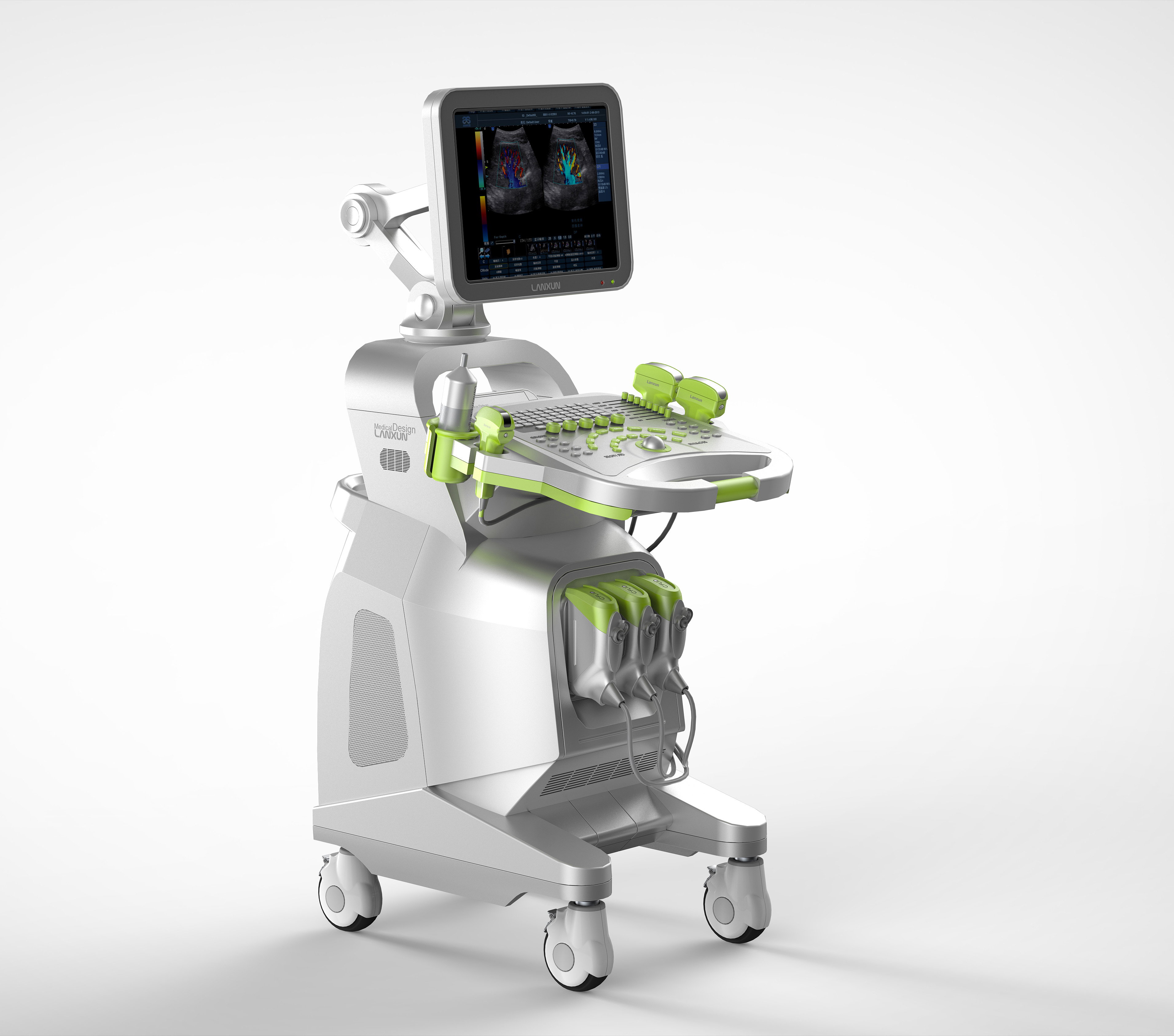 Color Doppler ultrasound，Beauty instrument design，Medical device design，