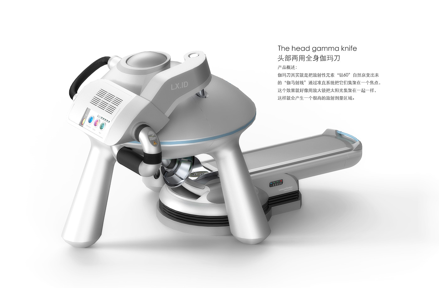 伽玛刀(Gamma Knife)，医疗器械产品设计，美容仪器设计，