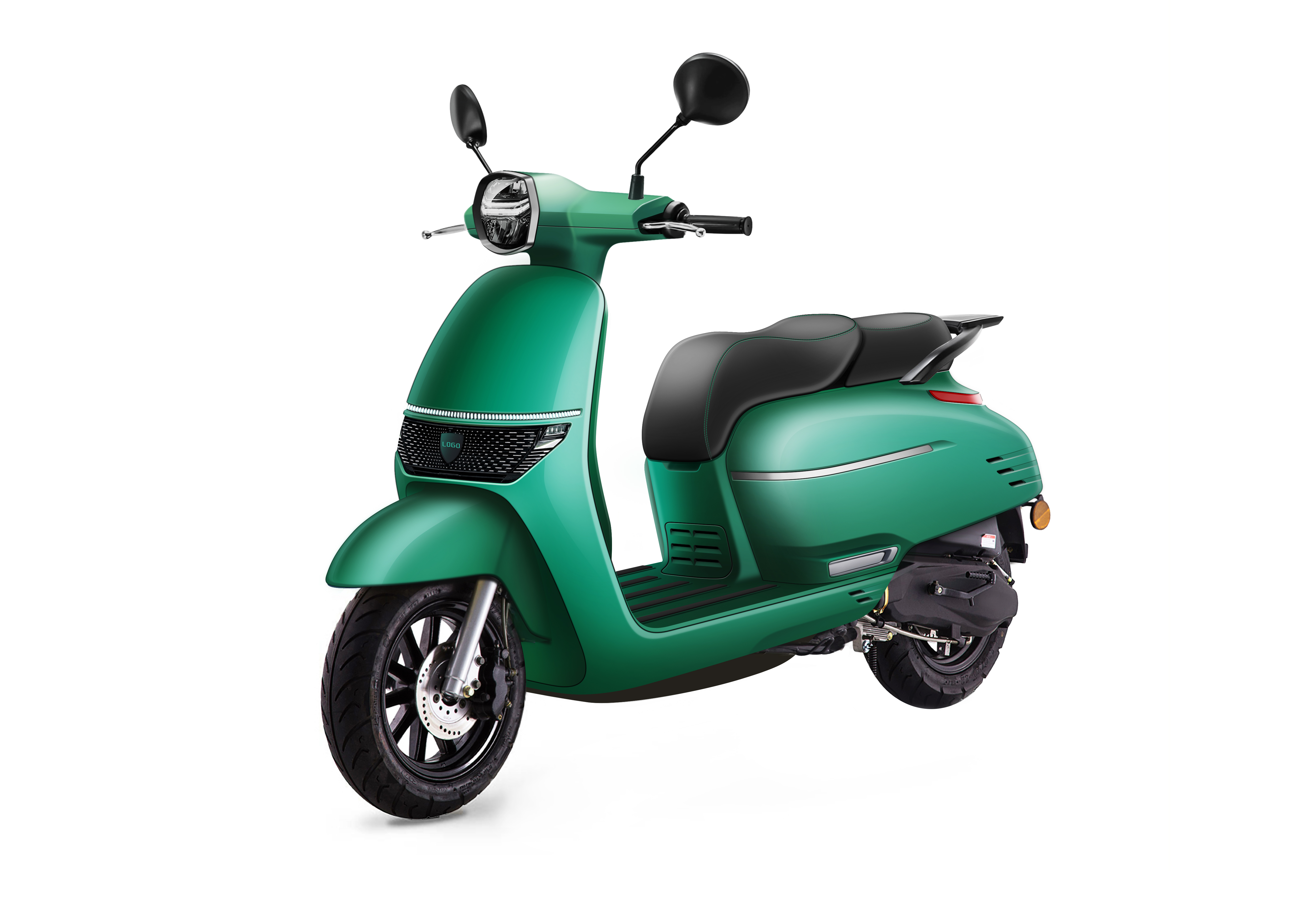 Hand drawn, trunk, electric vehicle，