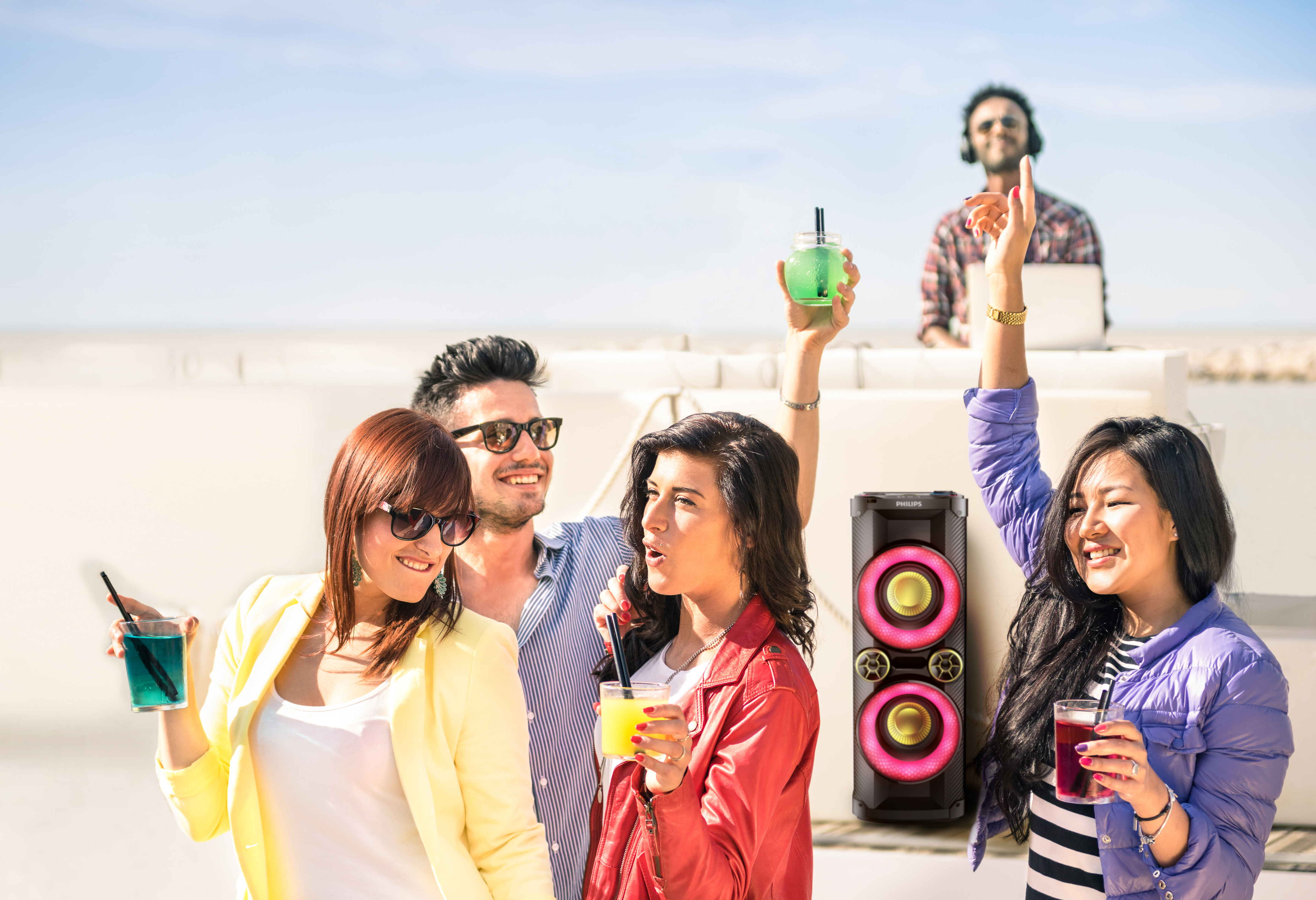 Philips，loudspeaker box，high fidelity，colour，