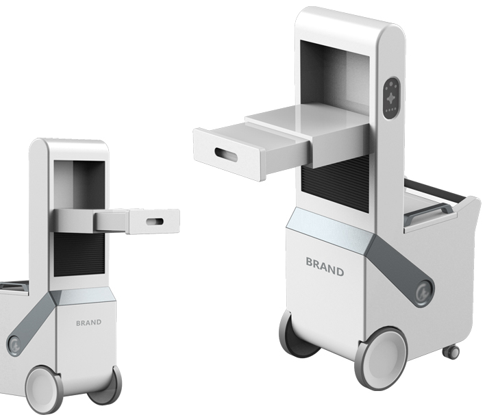 Medical device design; Moxibustion bed，Medical device design; Moxibustion bed，