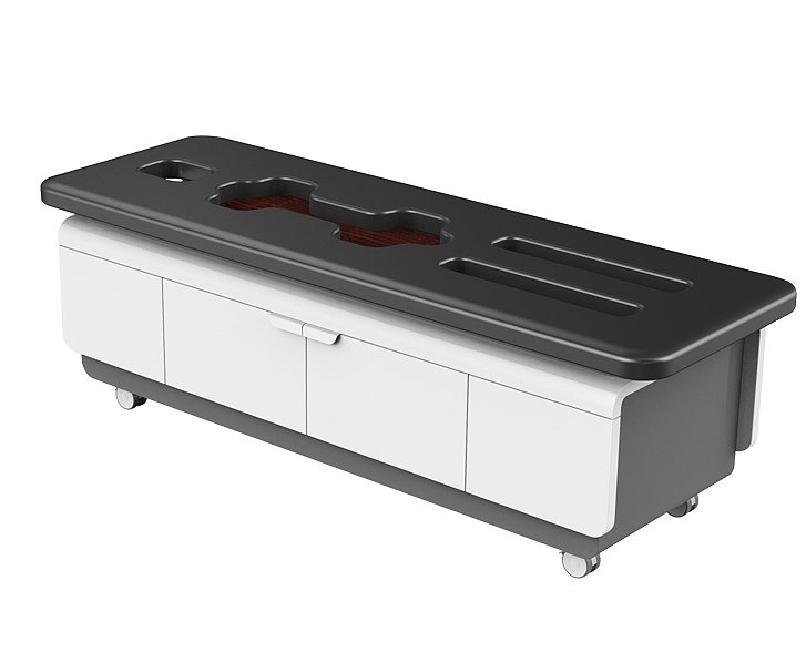Medical device design; Moxibustion bed，Medical device design; Moxibustion bed，