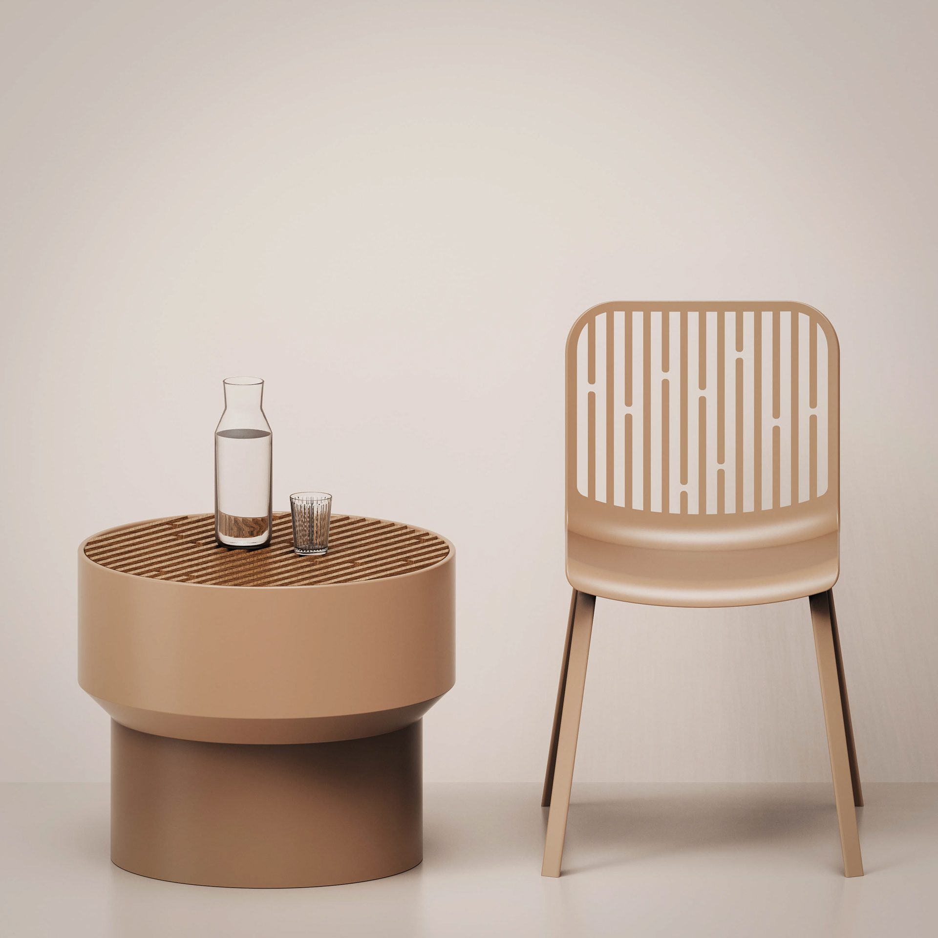 TEDDY，chair，steel，Metal，