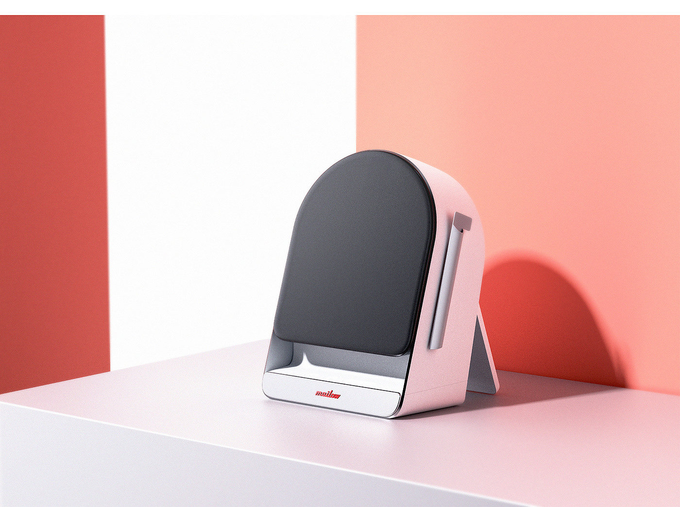 Mailov，Clock，conceptual design，Photo display，mail，Smart Mailboxes ，