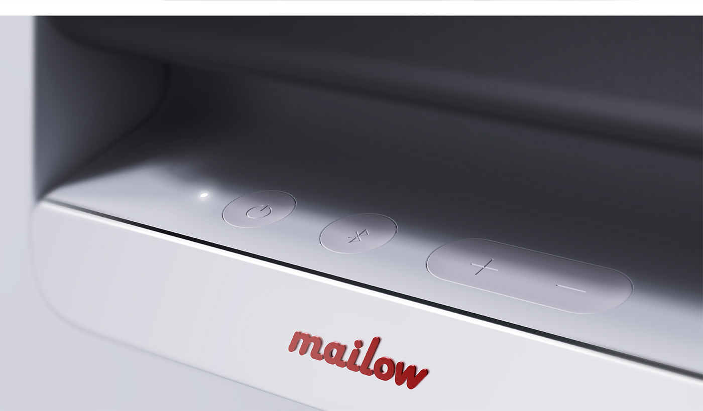 Mailov，Clock，conceptual design，Photo display，mail，Smart Mailboxes ，