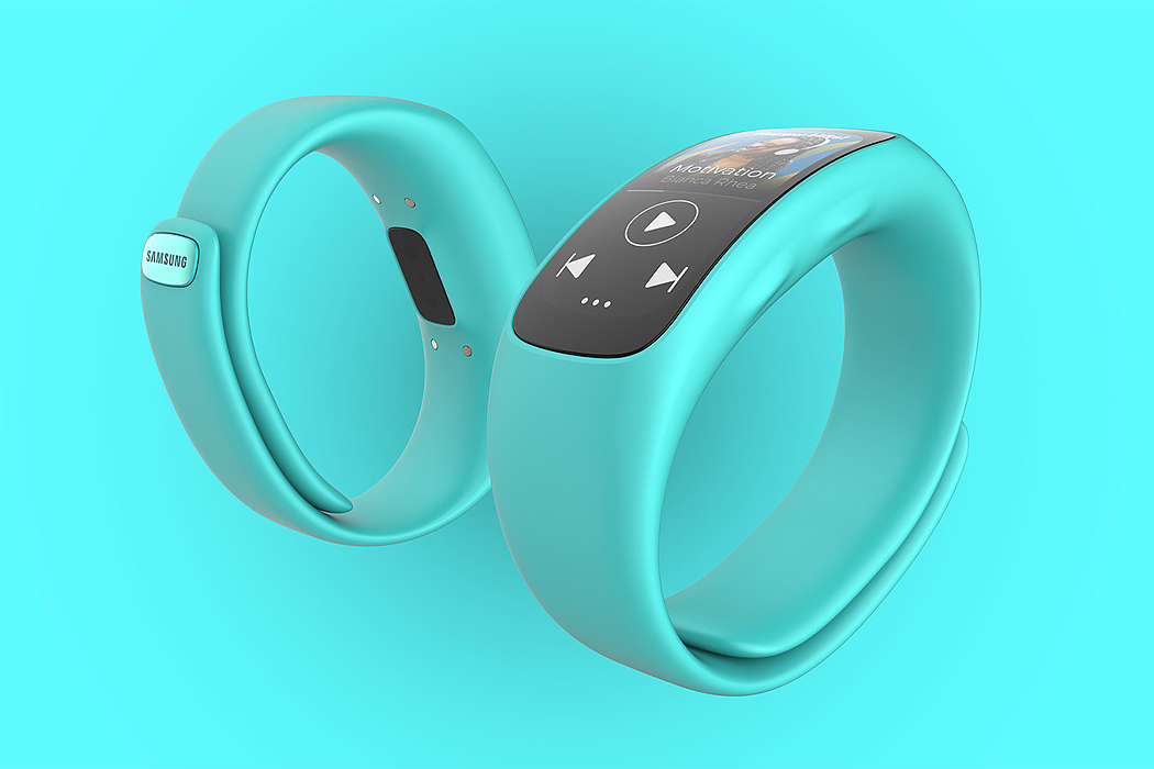 Intelligent Watch，Samsung，galaxy，Watch strap，Bracelet，conceptual design，