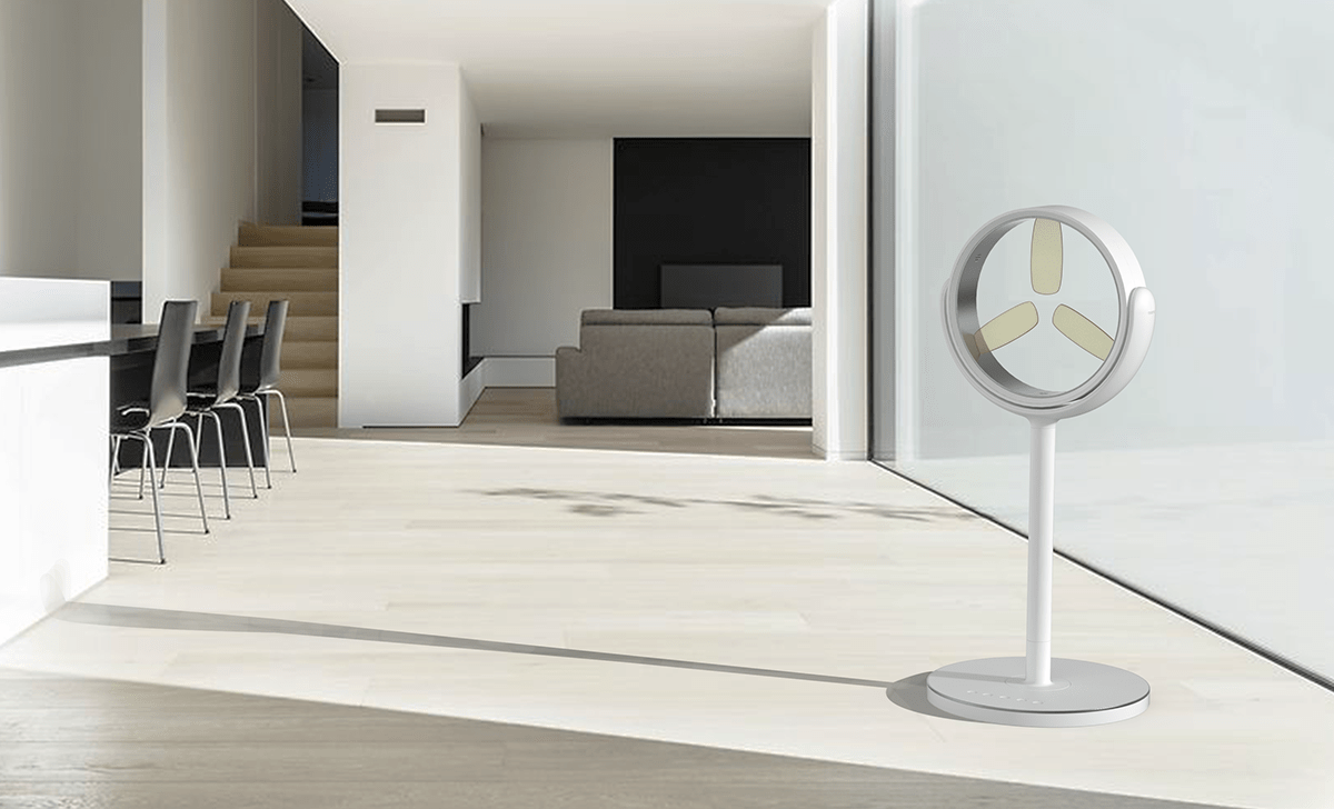 Fan，rotate，Magnetic track，