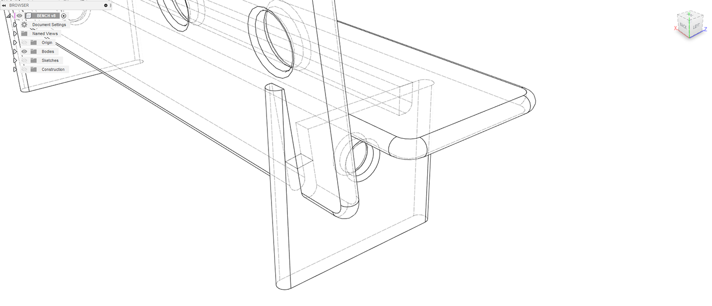 Bench，autumn，Bird's nest，