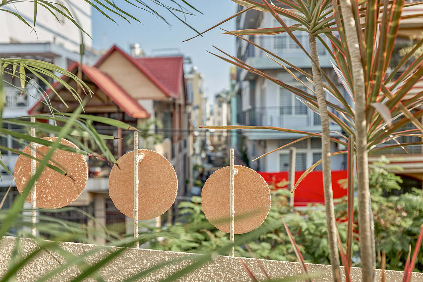 Bench，autumn，Bird's nest，
