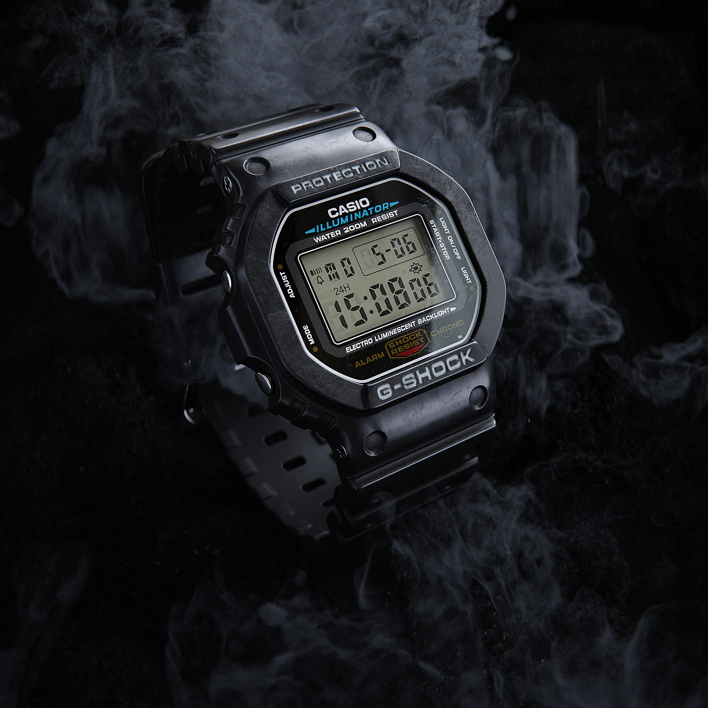 Wrist watch，CASIO，black，