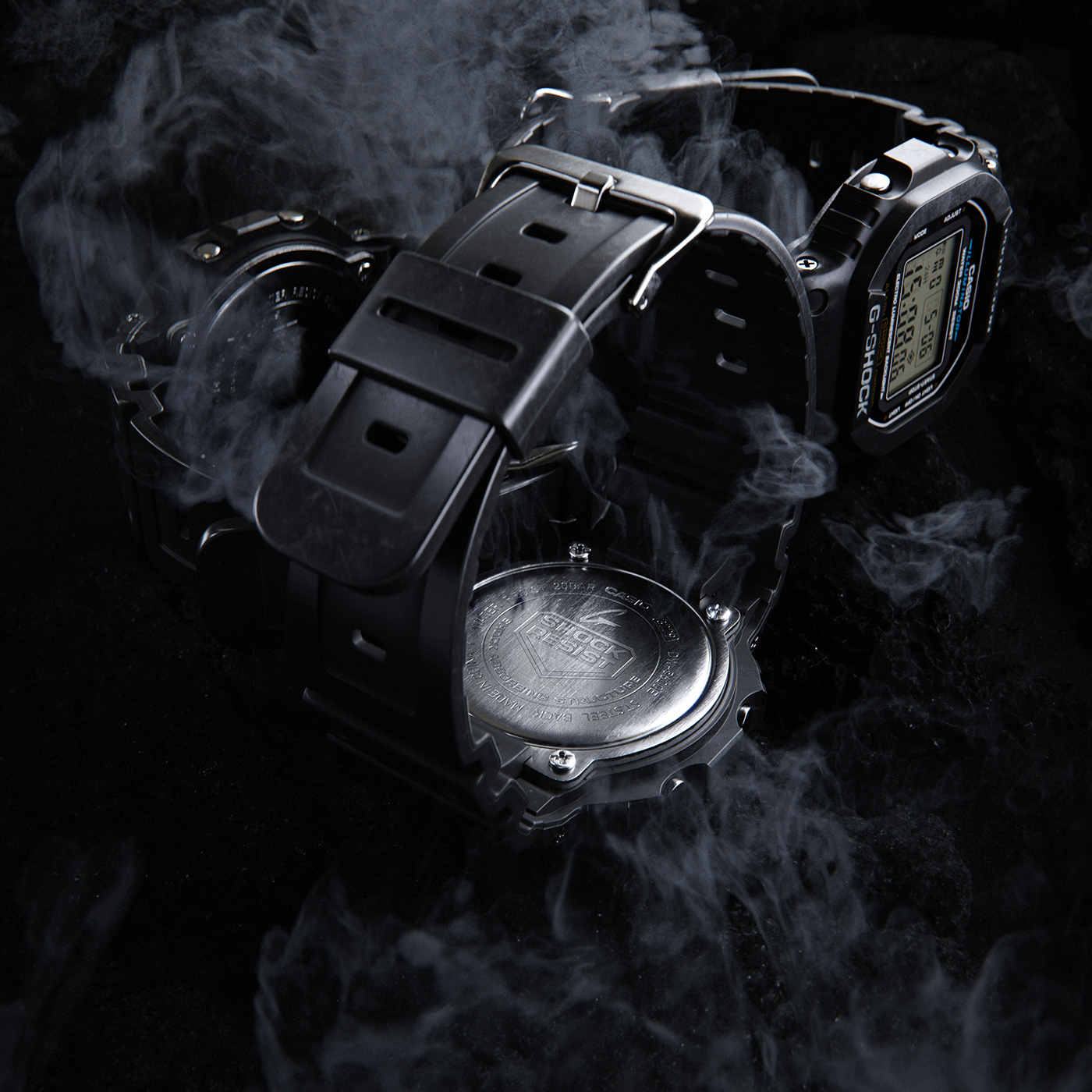 Wrist watch，CASIO，black，