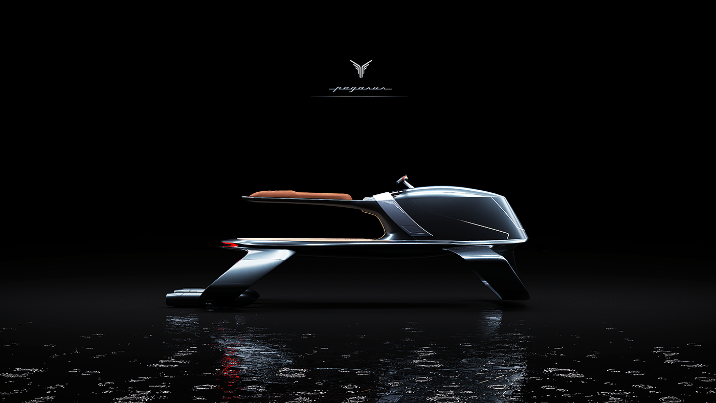concept，transport，motorcycle，Water motor，
