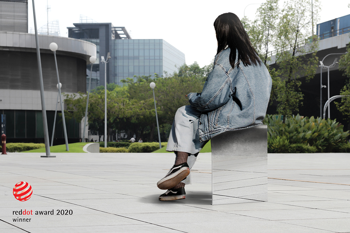 stool，suspension，stainless steel，