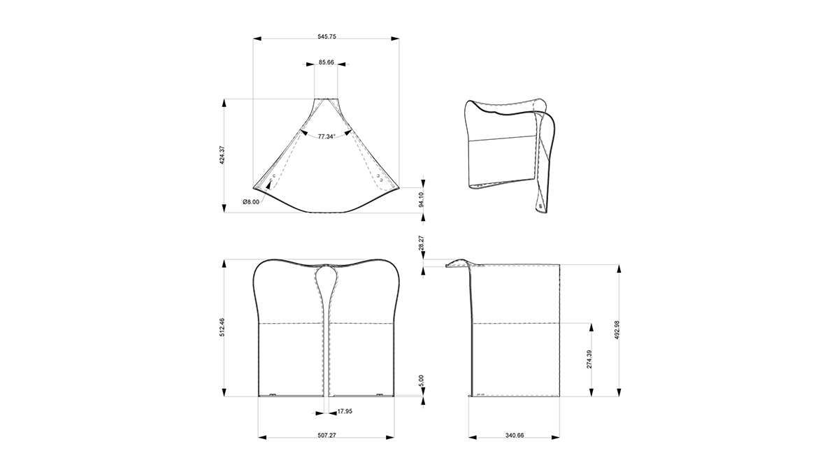 stool，suspension，stainless steel，