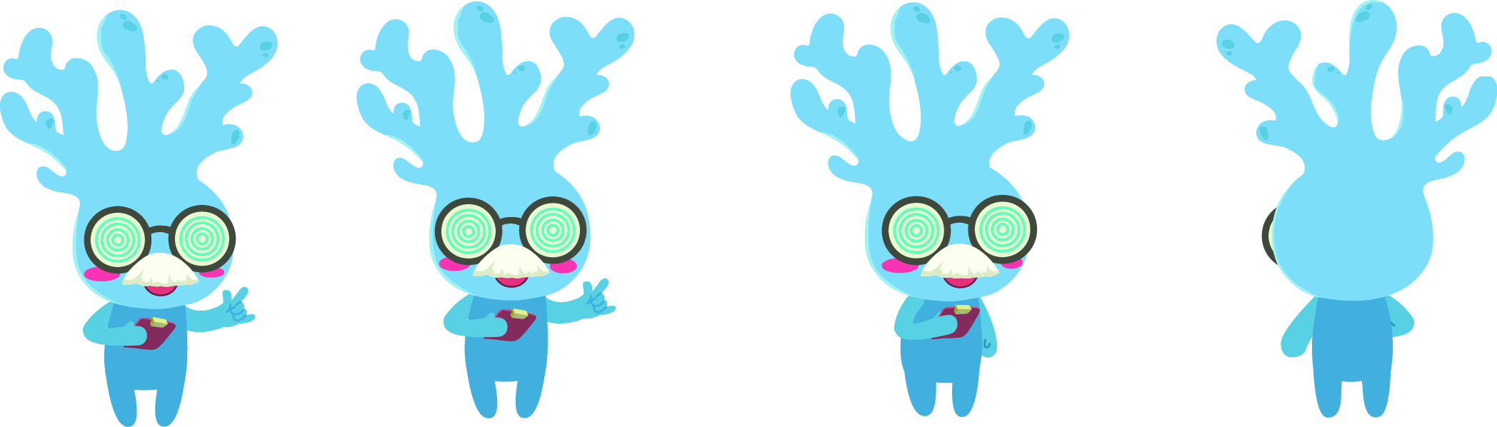 marine organism，Coral baby，Cartoon IP，Coral，scenic spot，mascot，derivative，