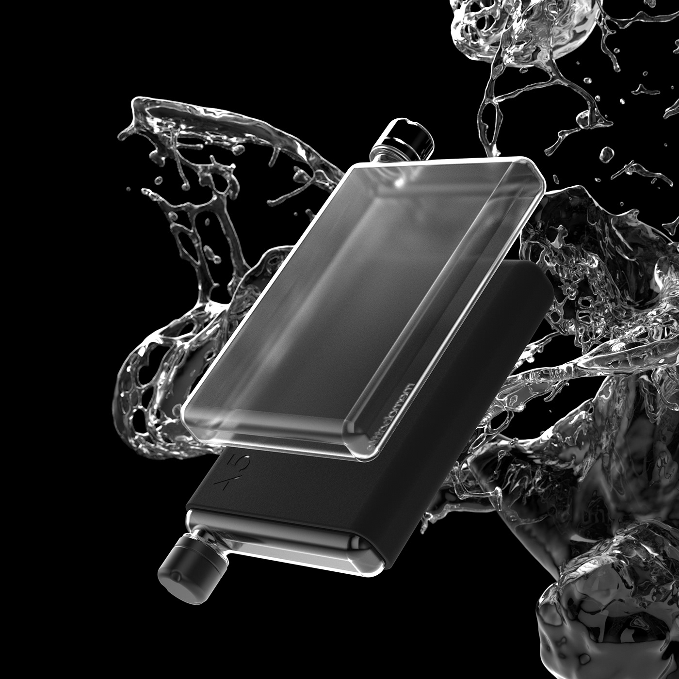 bottle，three-dimensional，memorandum，