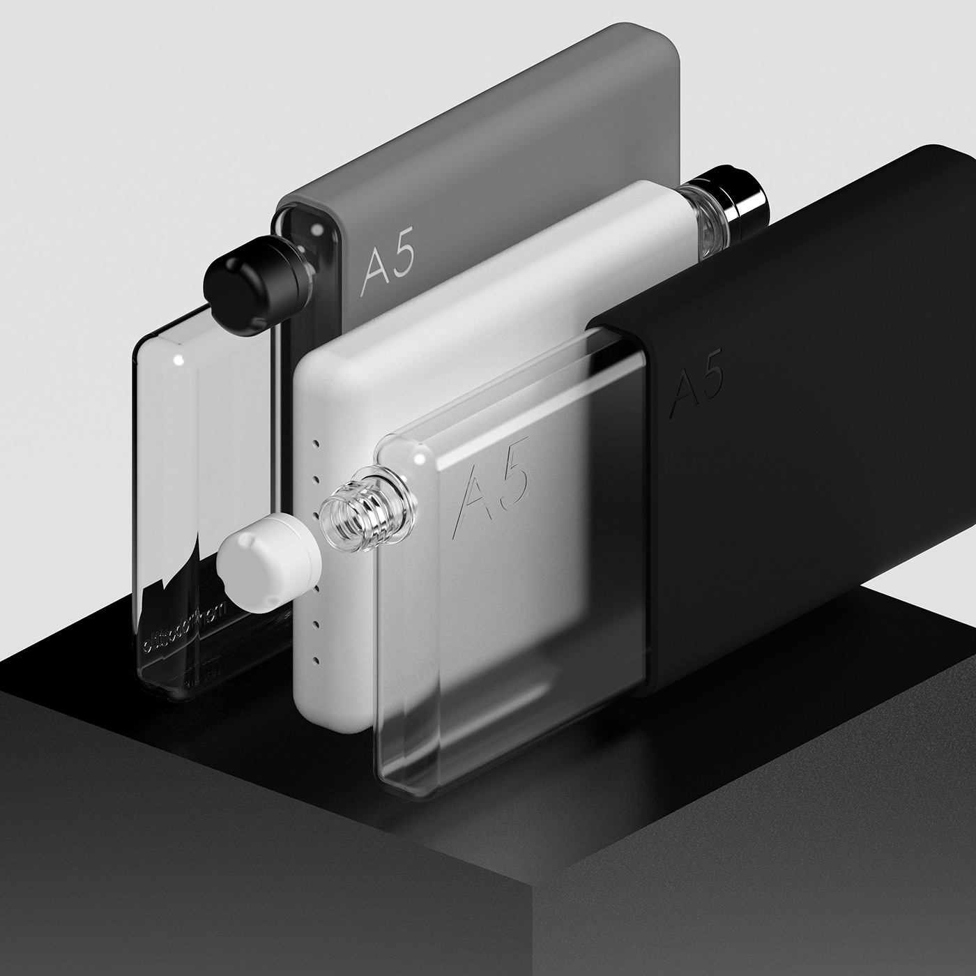 bottle，three-dimensional，memorandum，