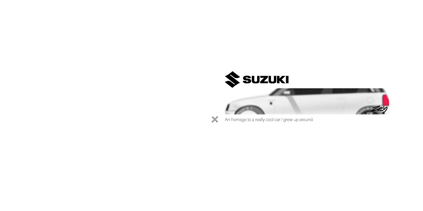 Suzuki ZEN，铃木禅宗，汽车，