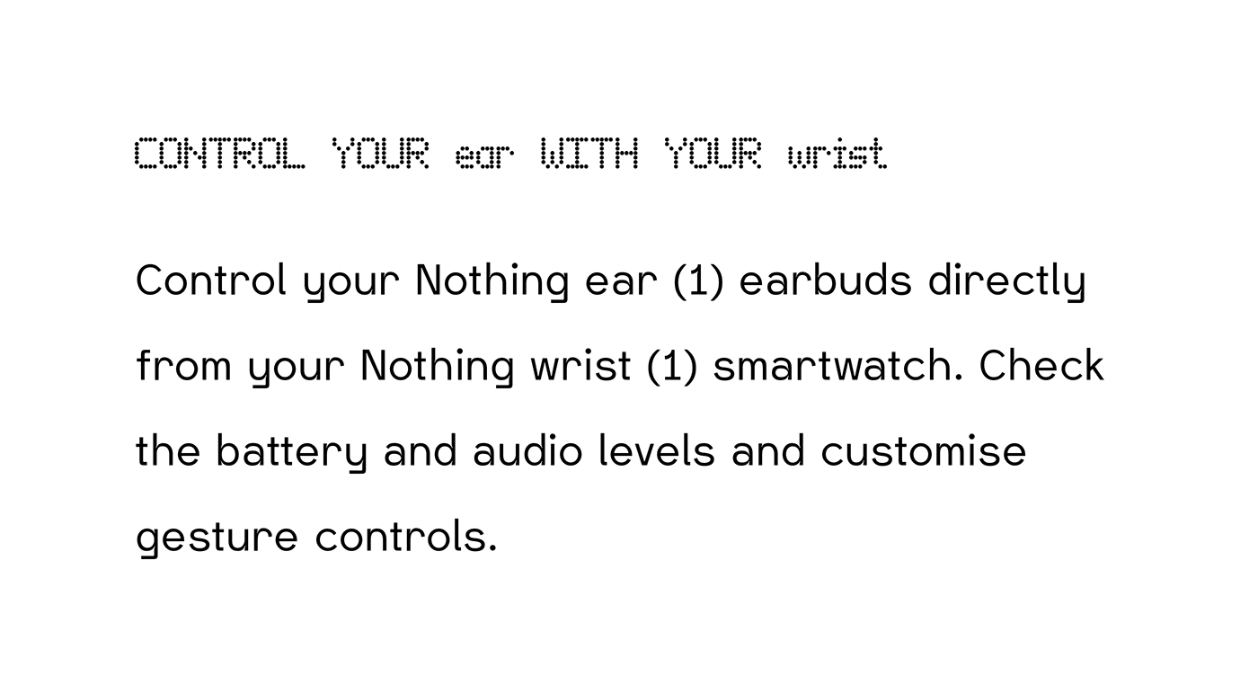 Intelligent Watch，smartwatch，NOTHING WRIST，