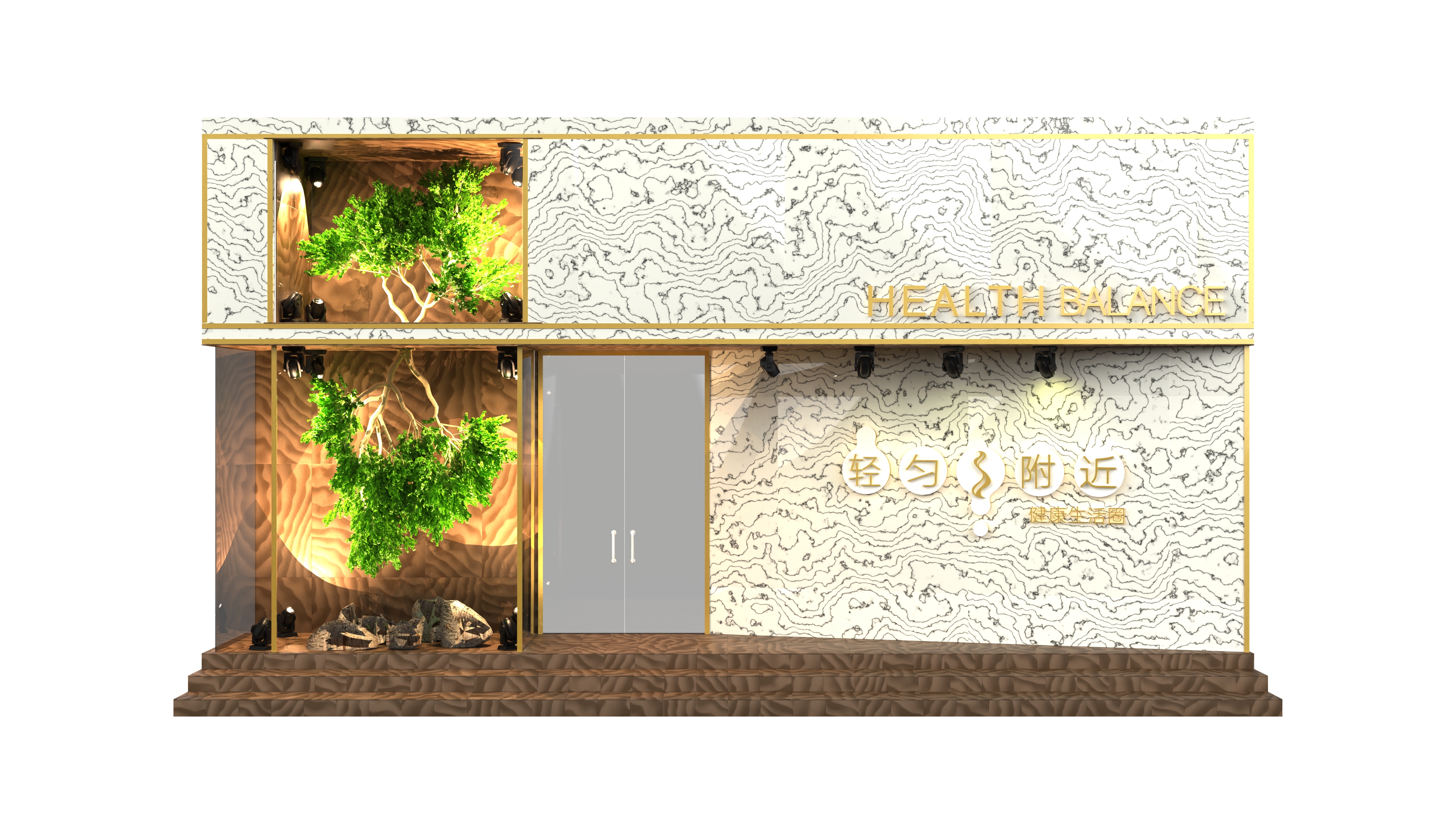 Terminal facade，Facade Design ，Advertising creativity，Creative design，VI design，Design，