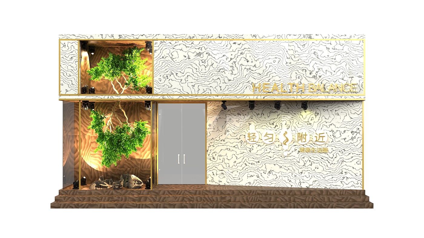 Terminal facade，Facade Design ，Advertising creativity，Creative design，VI design，Design，
