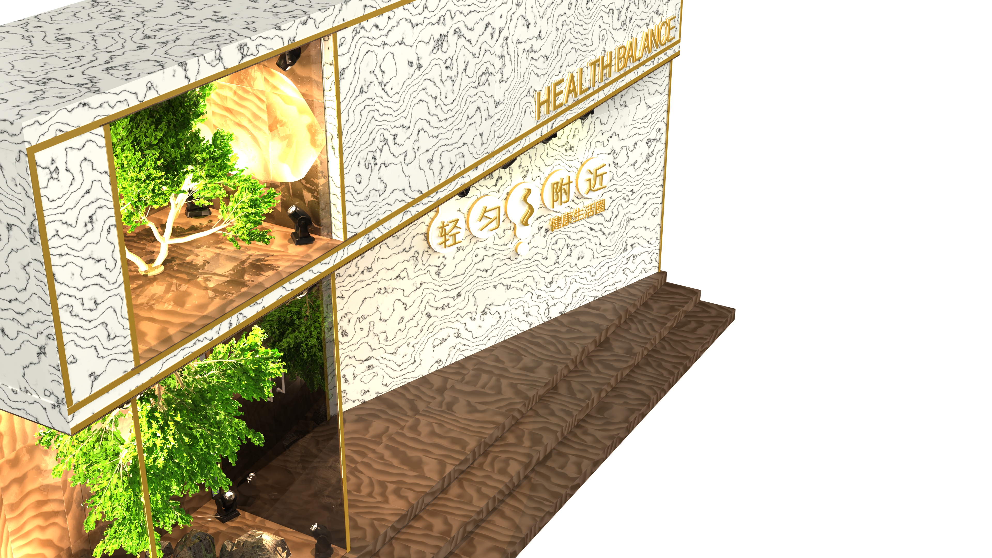 Terminal facade，Facade Design ，Advertising creativity，Creative design，VI design，Design，