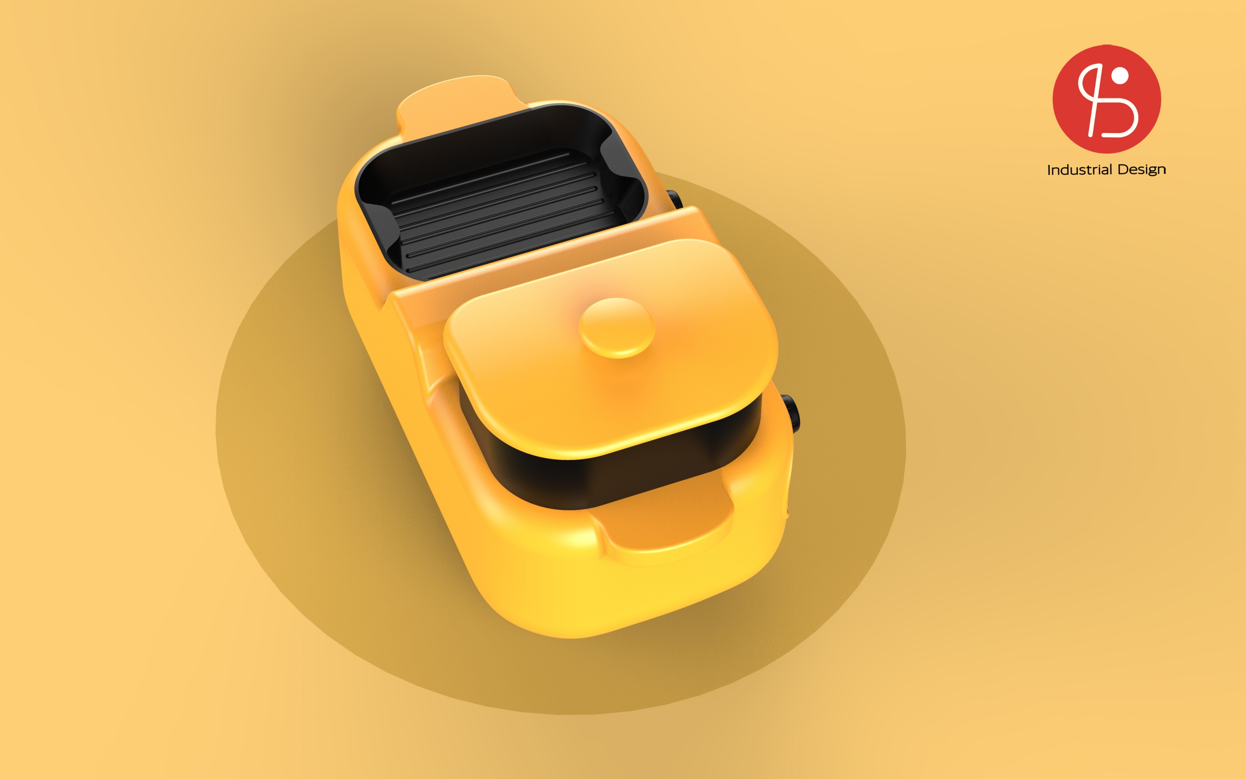 Chafing dish 2-in-1 appearance design, structural design，