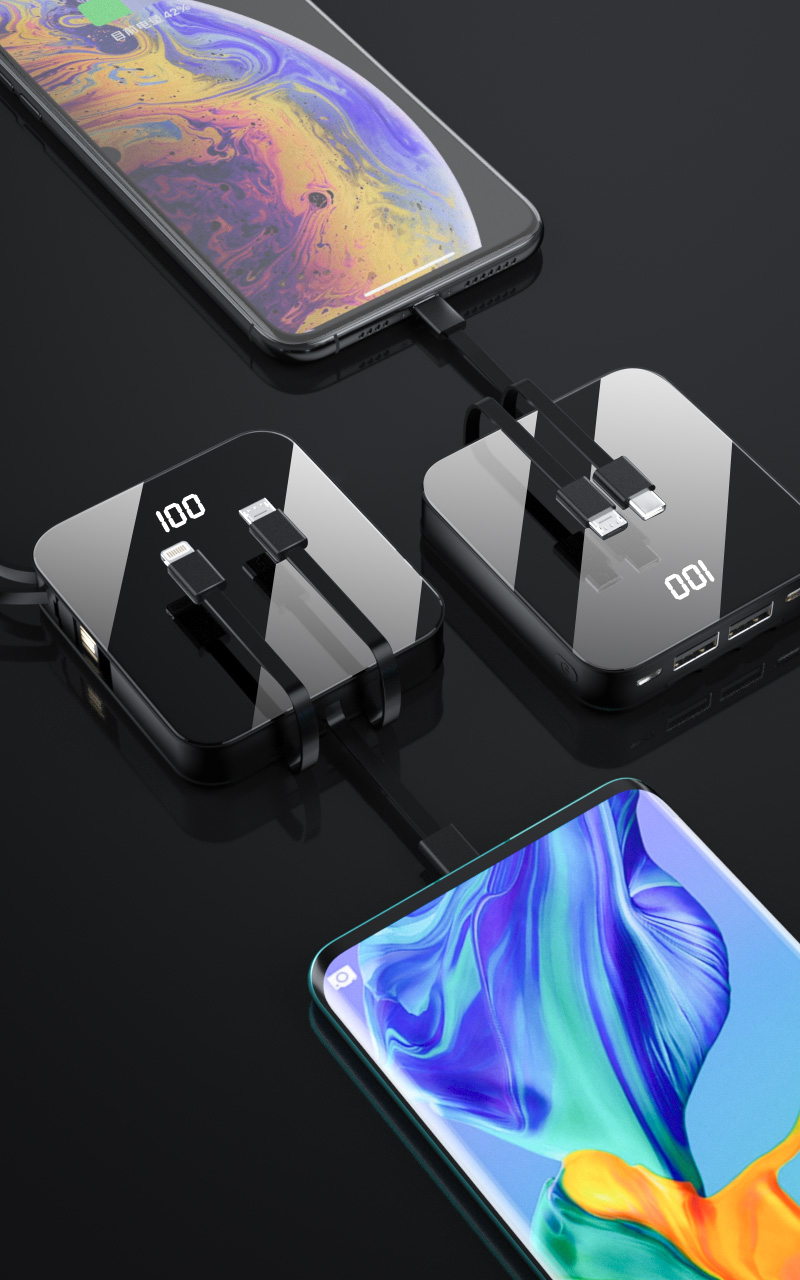 Powerbank product display，