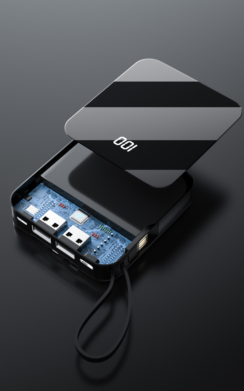 Powerbank product display，