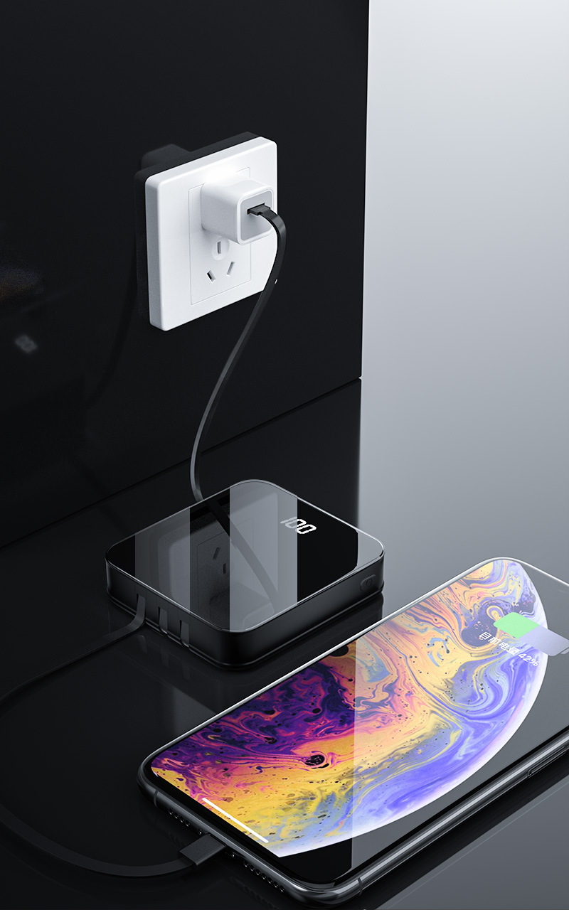 Powerbank product display，