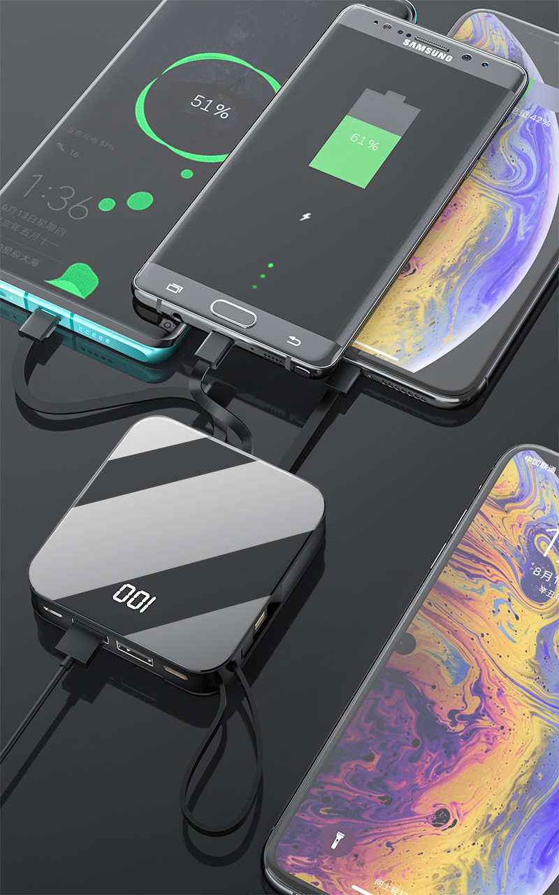 Powerbank product display，