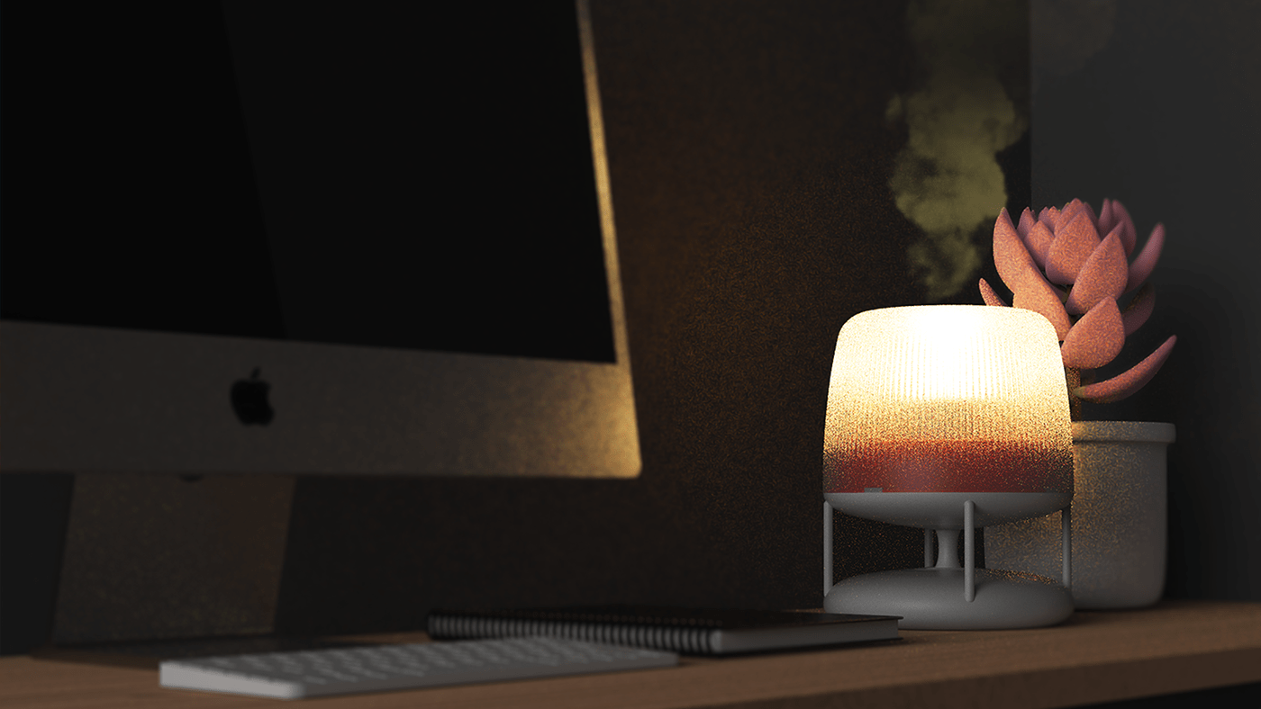 3D printing，esthetics，lamp，