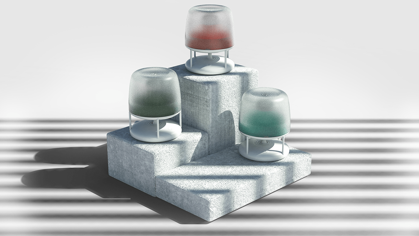 3D printing，esthetics，lamp，