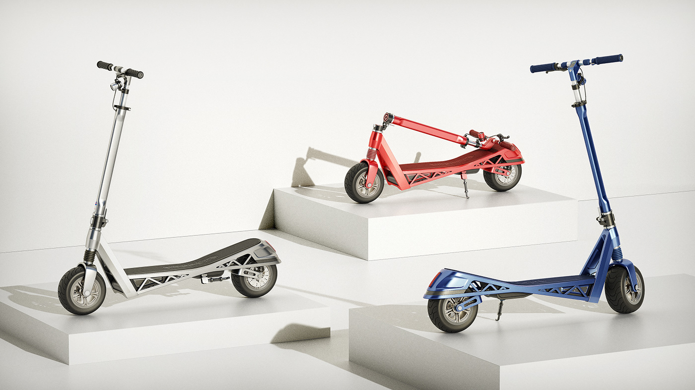 Scooter，Electric，Foldable，