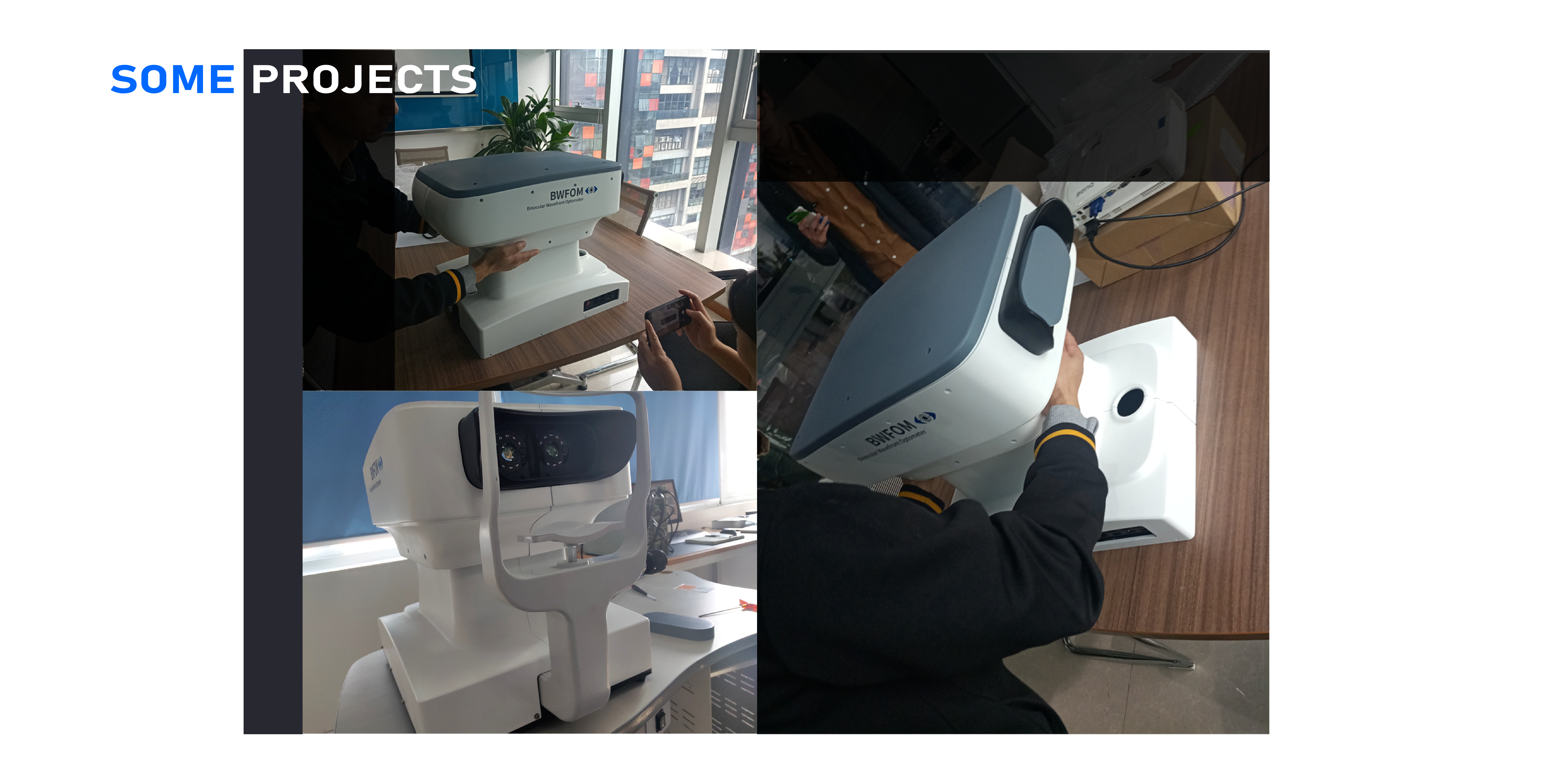 white，medical care，Ophthalmology Department，