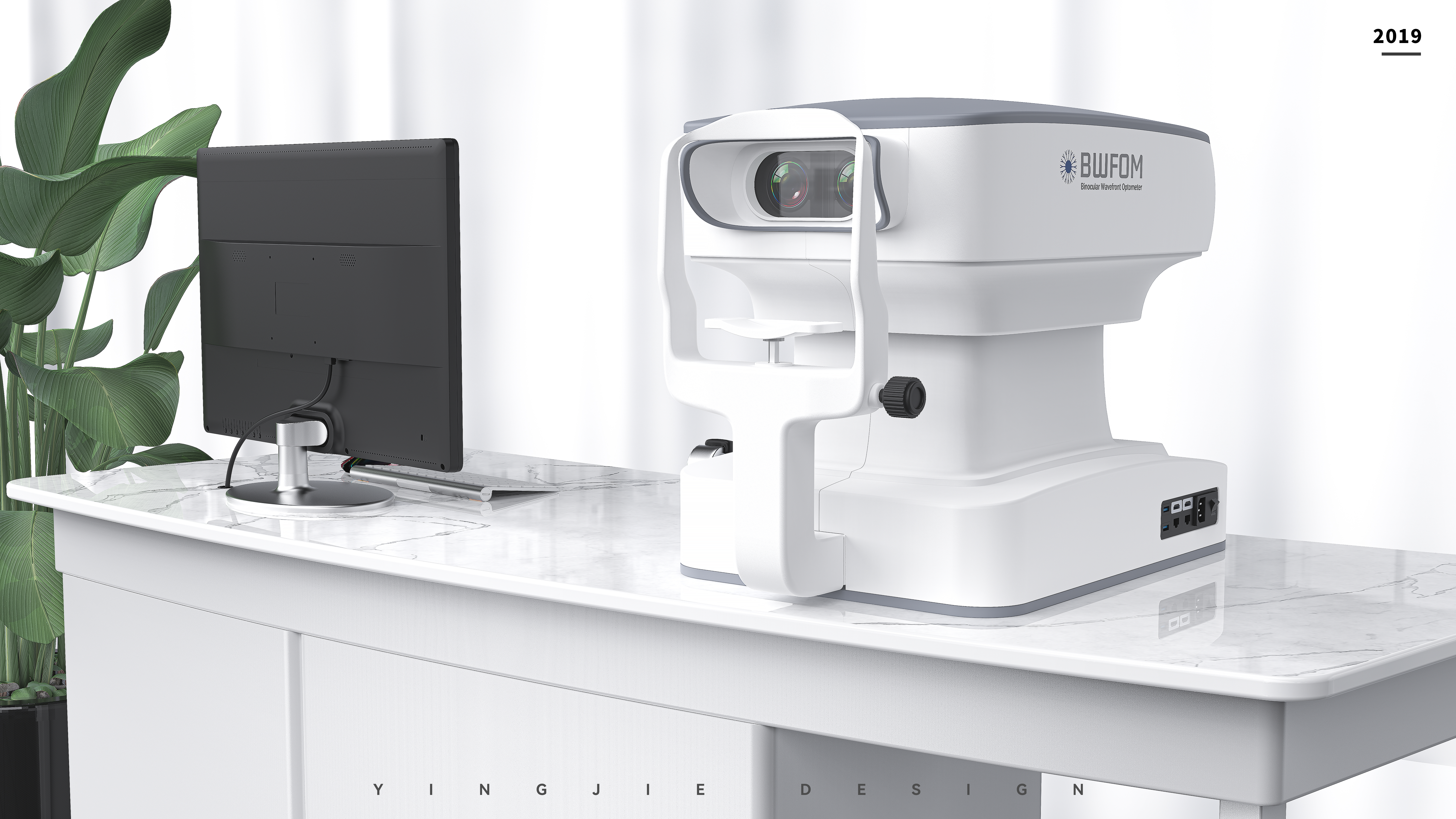 white，medical care，Ophthalmology Department，