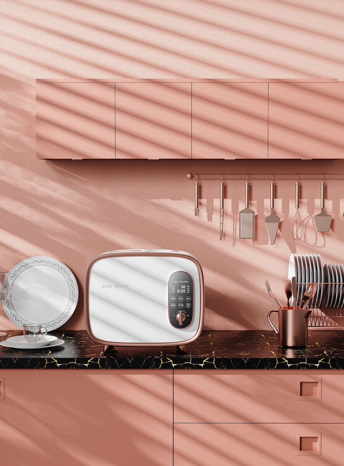 Toaster, shape，