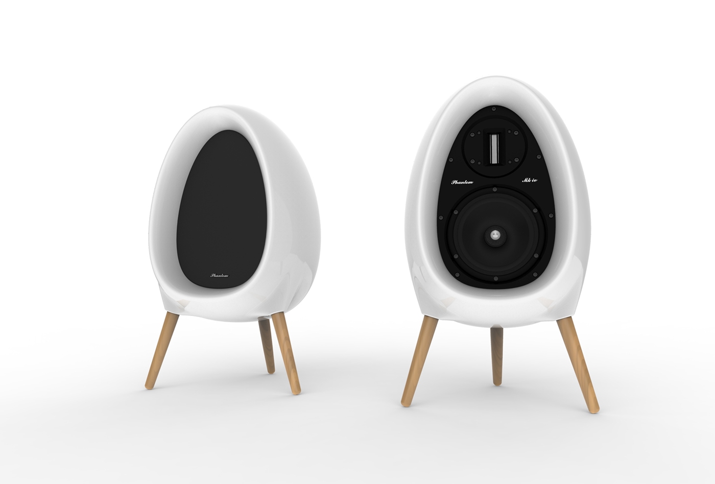 phantom，PEV material，high polymer，Plastic，Causative type，conceptual design，High end speaker，