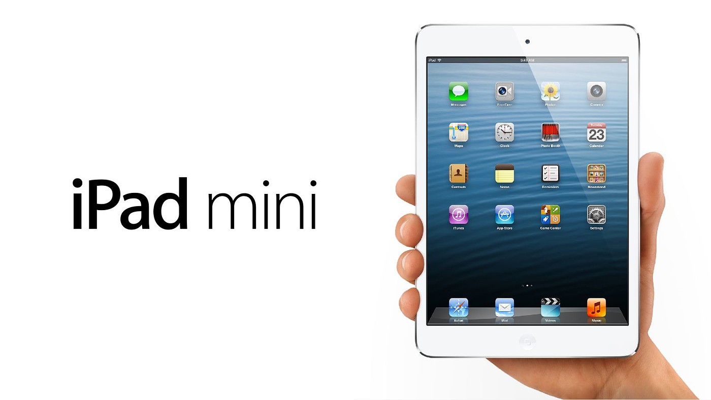 Apple，ipad，mini，Flat，computer，