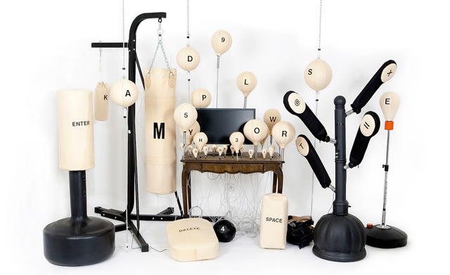 to work in an office，printer，