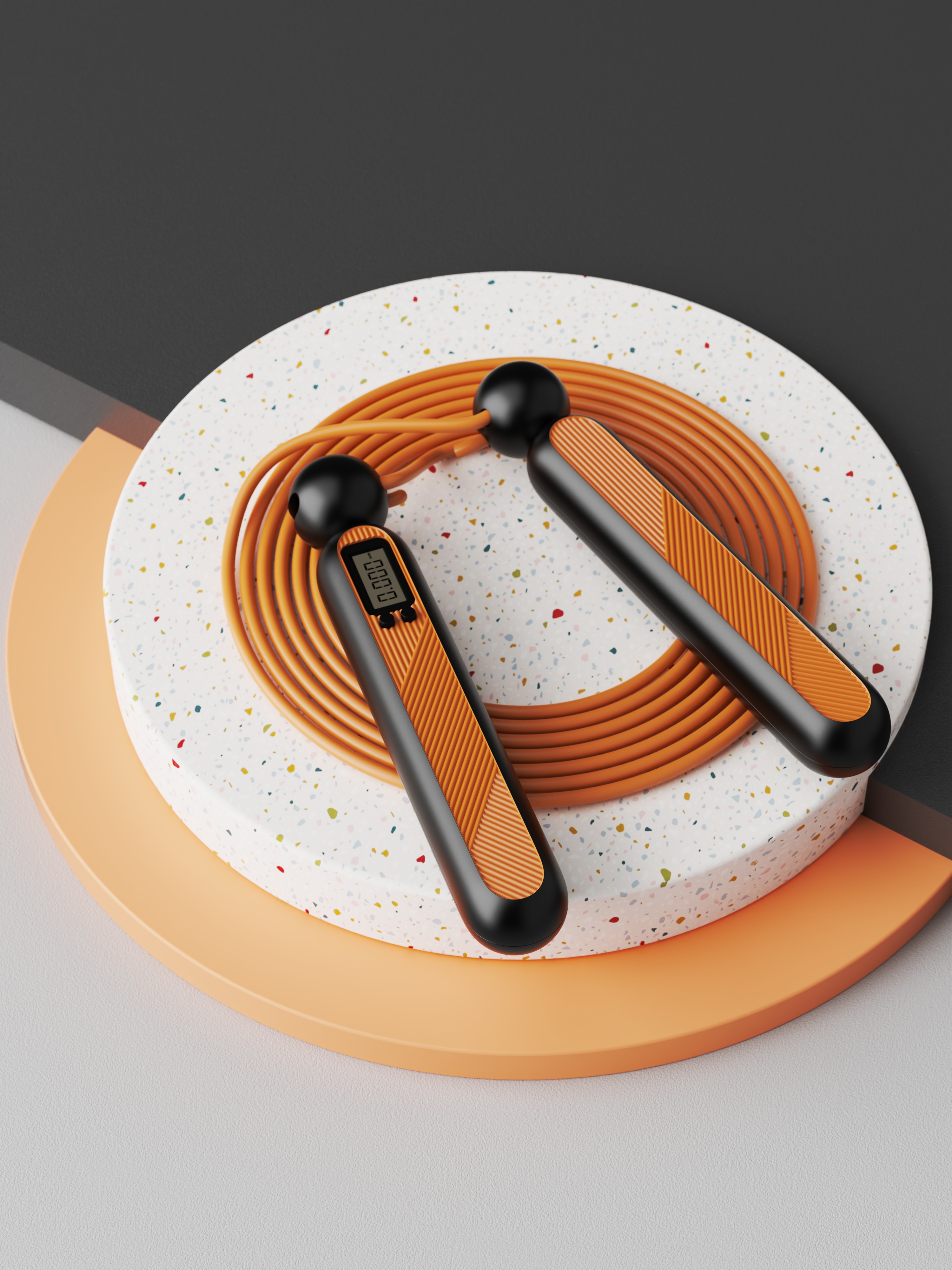 Rope skipping, fitness, outdoor, sports，