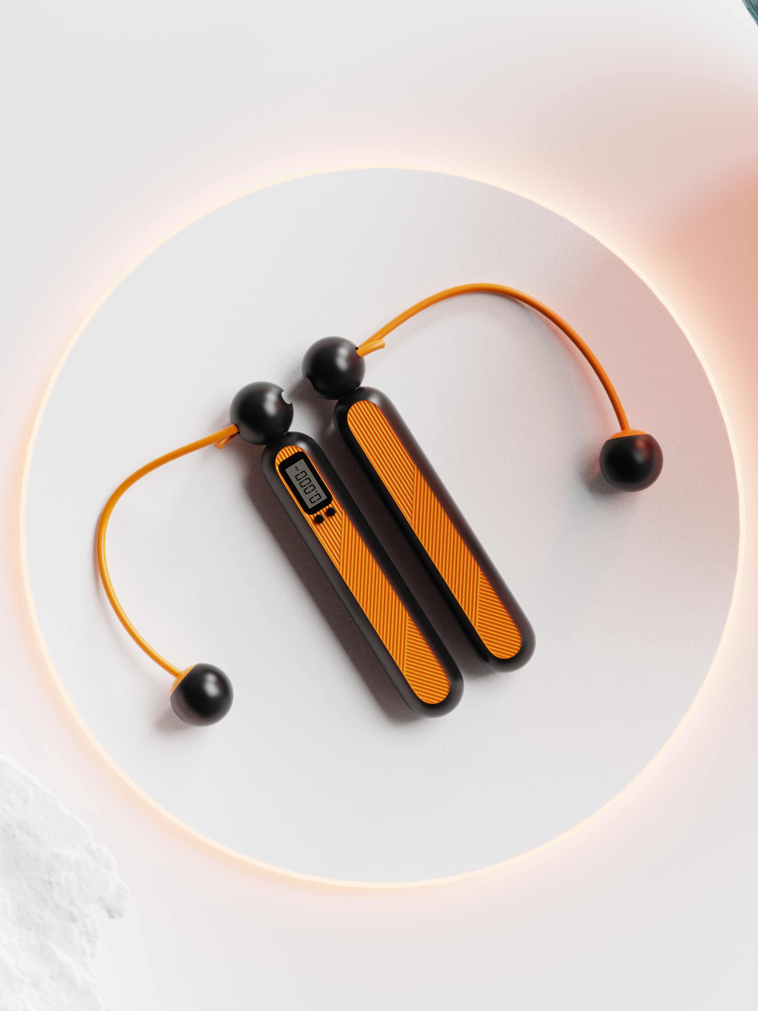 Rope skipping, fitness, outdoor, sports，