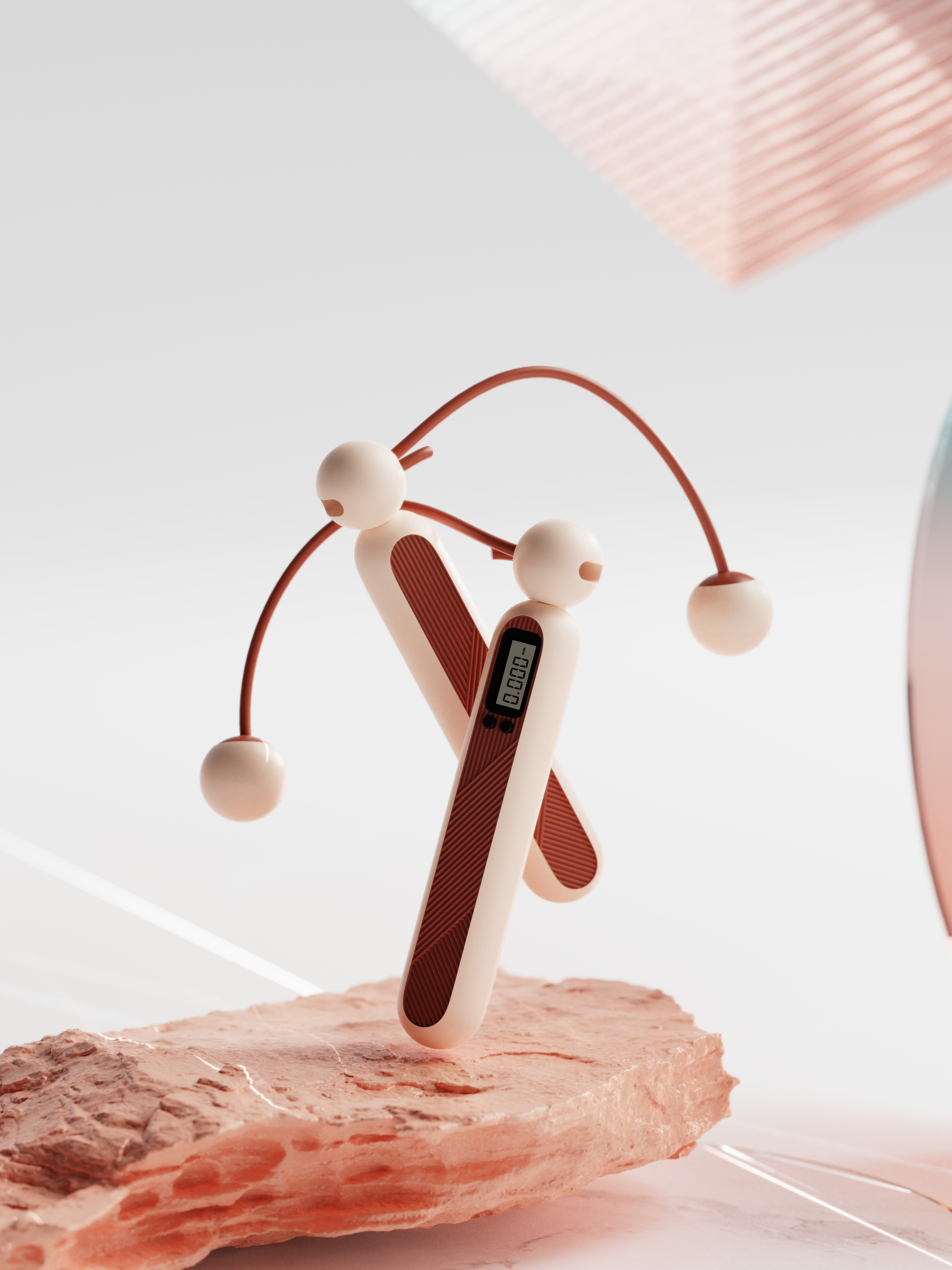 Rope skipping, fitness, outdoor, sports，